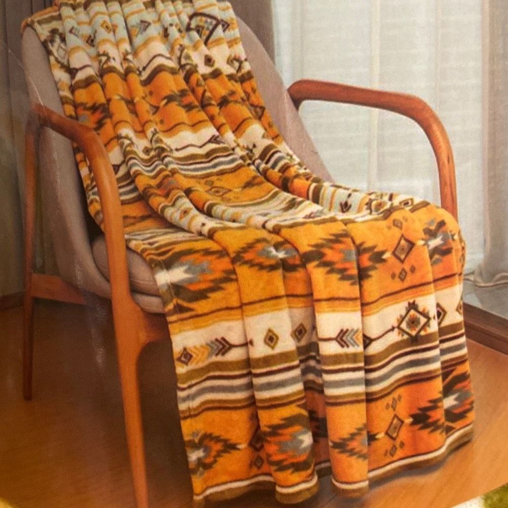 Coral Fleece Throw Blanket